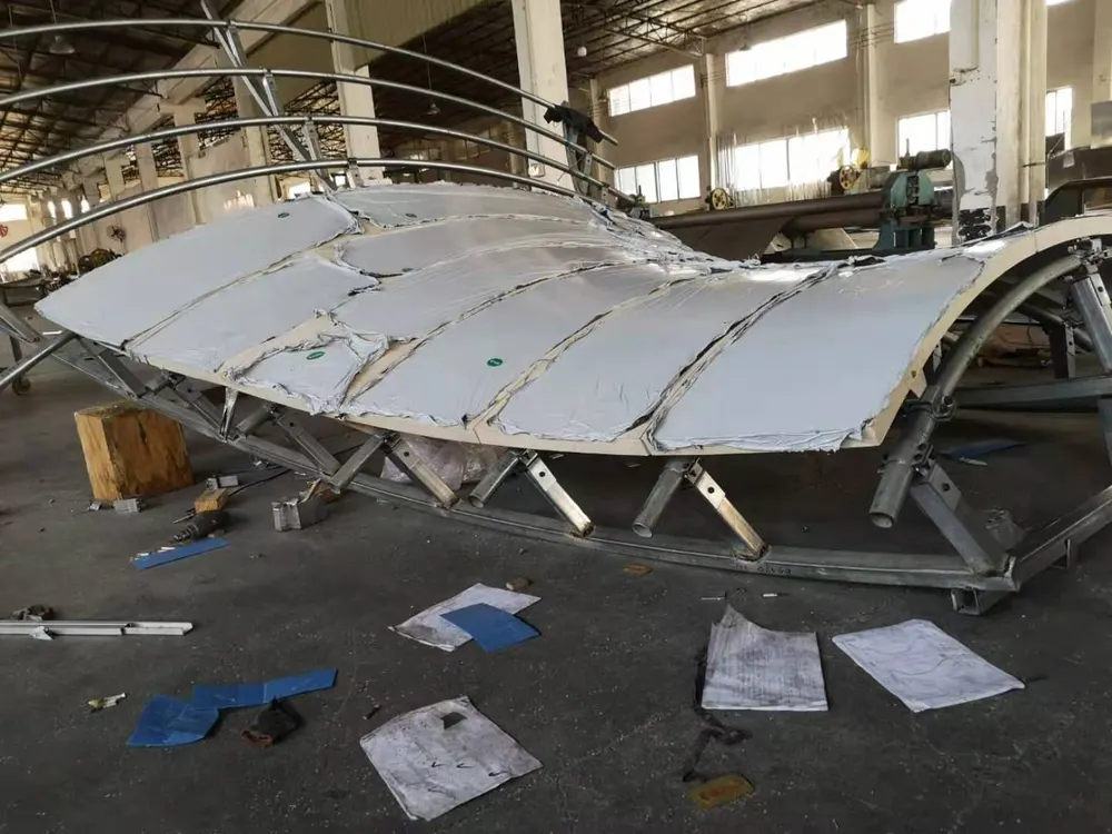 good price aluminum double curved solid panel — Foshan Qi Aluminum Decorative Materials Co., Ltd