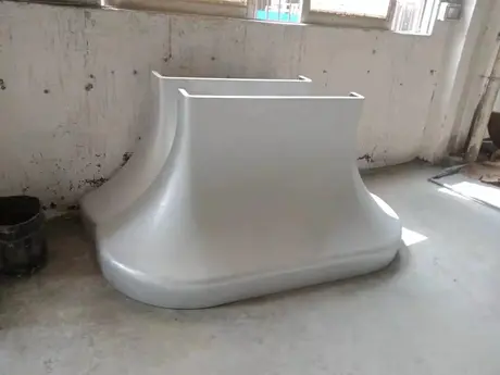 perfect design aluminum double curved solid panel
