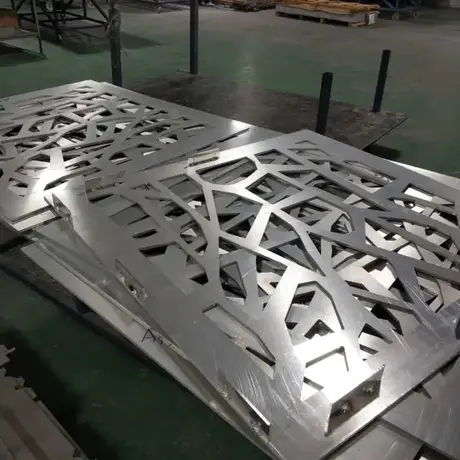 Exterior Decorative Perforated Aluminum Cladding Panel Facade