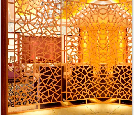 Fire rated Laser cutting Screen Panel Decorative Used Aluminum panel in China