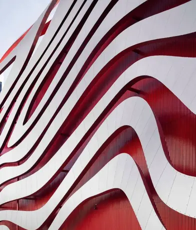 2020 New Design Exterior Aluminum Perforated Facade Decorative Panels in China