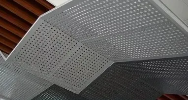 high quality perforated customized aluminum steel mesh — Foshan Qi Aluminum Decorative Materials Co., Ltd