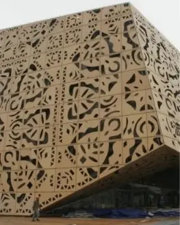 Durable 3mm/4mm/5mm ACP/PVDF Perforated Metal Aluminum Composite Panel Manufacturer