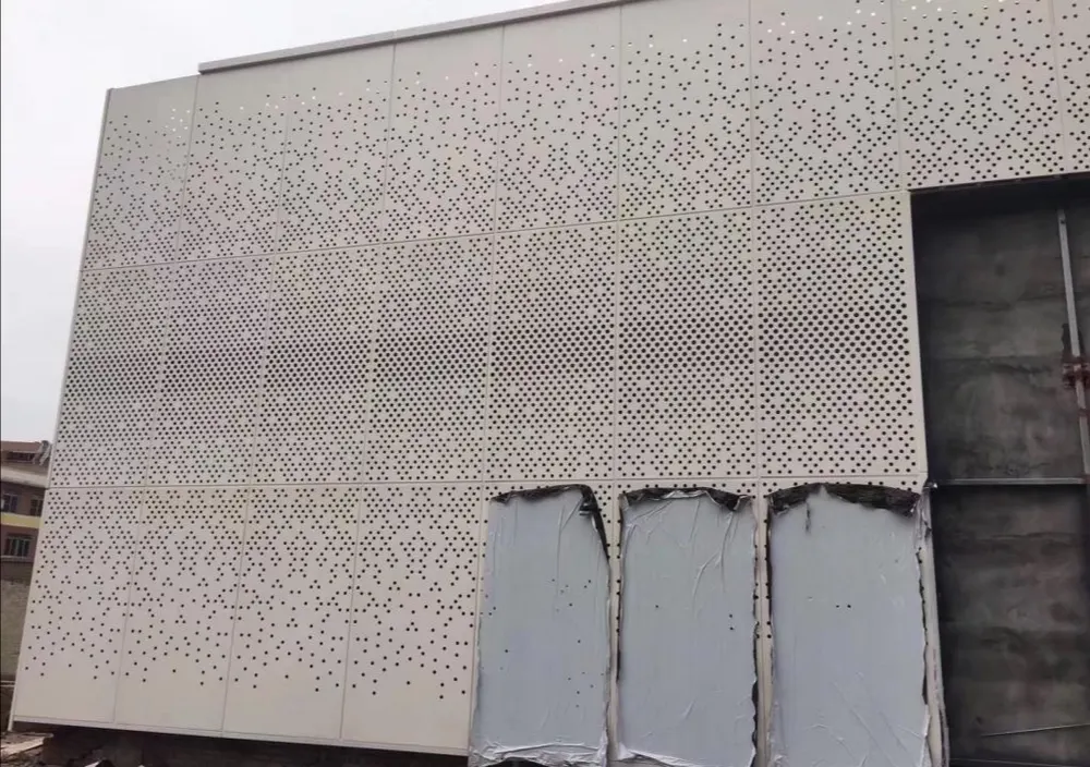 Durable 3mm/4mm/5mm ACP/PVDF Perforated Metal Aluminum Composite Panel Manufacturer — Foshan Qi Aluminum Decorative Materials Co., Ltd