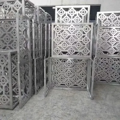 aluminum panel CNC cutting laser wall panels for decoration — Foshan Qi Aluminum Decorative Materials Co., Ltd