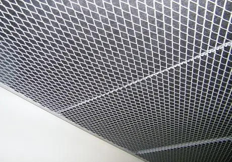 Aluminum Expanded Metal Wire Mesh For Ceiling Decoration Outdoor Decoration