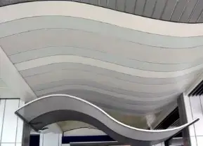 high strength modern design aluminum mesh panel