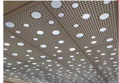 Exterior Decorative Perforated Aluminum Wall Cladding Panels Design for Facade