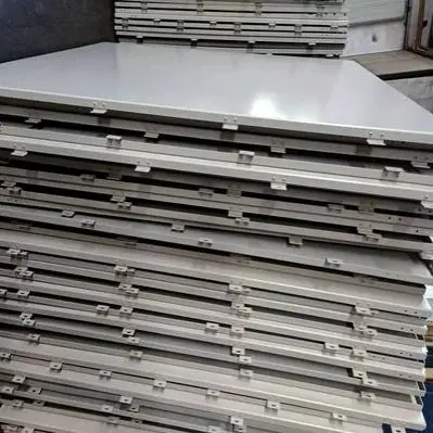 PVDF Wood Finish Solid Aluminum Panel for Building Decoration