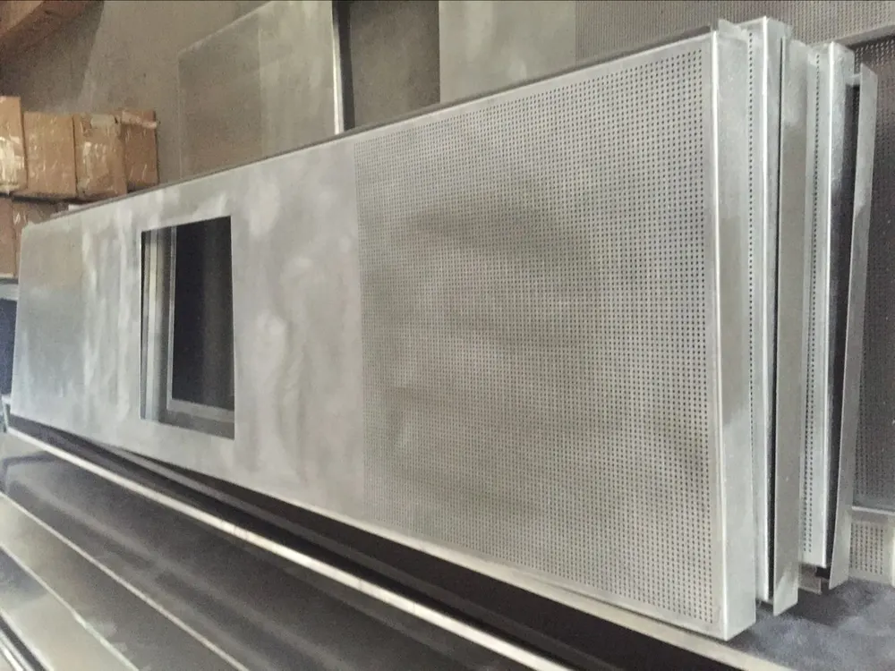 Metal Exterior Facade Cladding Laser Cut Decorative Panels For Buildings — Foshan Qi Aluminum Decorative Materials Co., Ltd