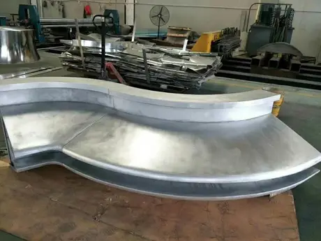 Long Service Life Building Material 3.0mm Aluminum Solid Veneer Panel For Station Decoration