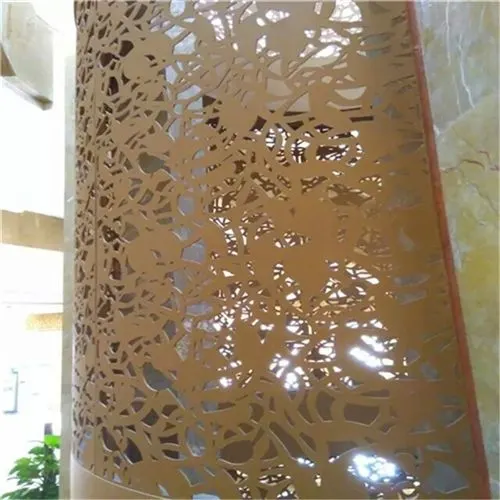 Color Painted Powder Coated Aluminum Perforated Wall Panels — Foshan Qi Aluminum Decorative Materials Co., Ltd