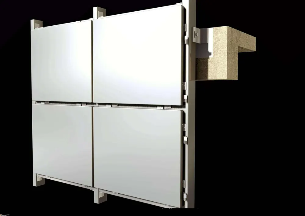 3mm Aluminum Curtain Wall Panels Solid Color — Foshan Qi Aluminum Decorative Materials Co., Ltd
