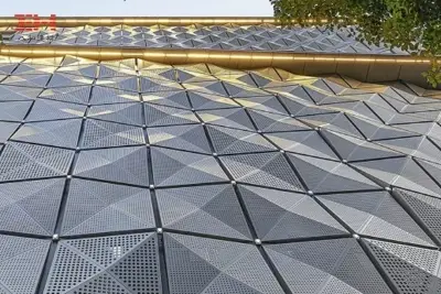 High Strength Alucobond Aluminum Perforated Wall Cladding Panel Acoustic Panel