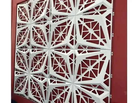 3D Wall Facade Cladding Solid Panels Curtain Wall Decorative Panel view 5