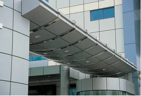 high quality perforated anti bacterial aluminium composite panel