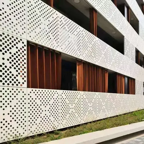 Galvanized Perforated Hot-Dip Aluminum Expanded Metal Decoration Panel
