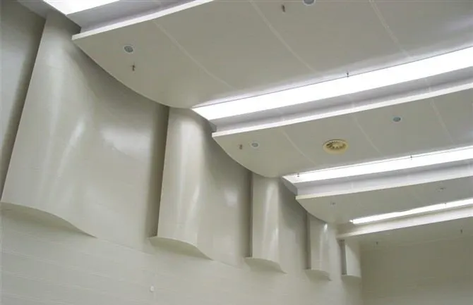 special pattern perforated aluminum solid panels for indoor decoration — Foshan Qi Aluminum Decorative Materials Co., Ltd