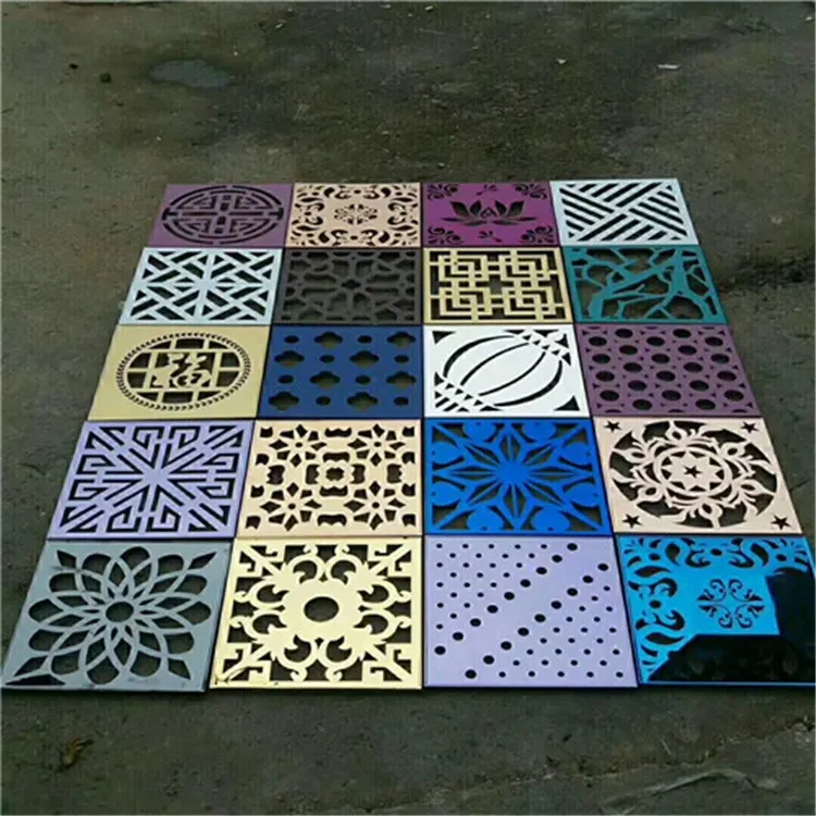 AA1100/3003 material wall cladding building decorative sheets — Foshan Qi Aluminum Decorative Materials Co., Ltd
