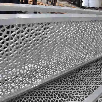 Factory Aluminum Micro Curtain Wall Perforated Sheet PPG Paint Decorative Sheet