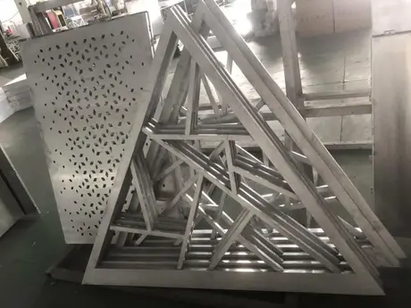 External Perforated Aluminum Fence Screen Panel AA5005 Material Manufacturer in China