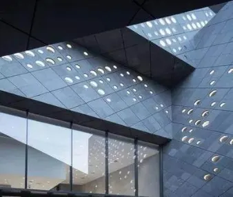Exterior Building Facade Materials PVDF Coating Aluminium Curtain Wall Panels Manufacturer — Foshan Qi Aluminum Decorative Materials Co., Ltd