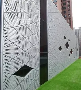 aluminum perforated facade panel perforated aluminum panel for facade