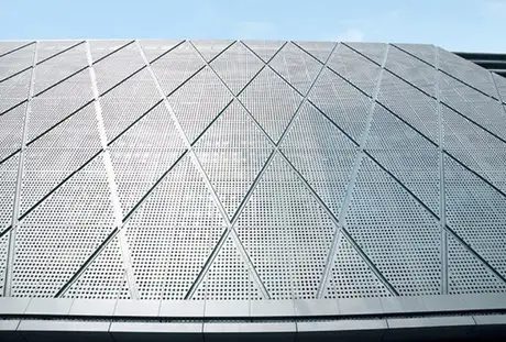 AA1050 Material Aluminum Laser Cut Perforated Panels/Screens for Exterior Decorative