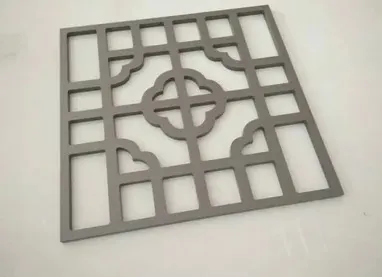 Perforated Aluminum Decorative Panels with Rhombic Pattern for Audi Workshop — Foshan Qi Aluminum Decorative Materials Co., Ltd