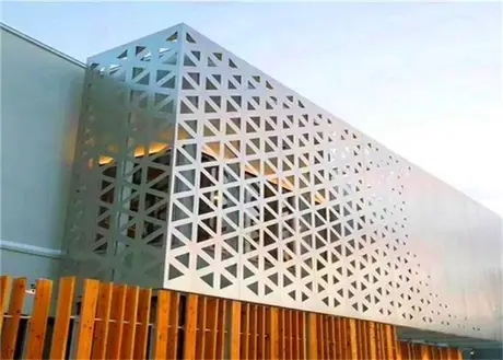 Customized Laser Cutting Aluminum Screens Panel For Indoor/Outdoor Wall Cladding Decoration