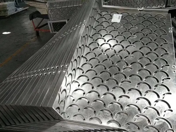 AA6063 Aluminum Perforated Wall Cladding Decorative Panel — Foshan Qi Aluminum Decorative Materials Co., Ltd