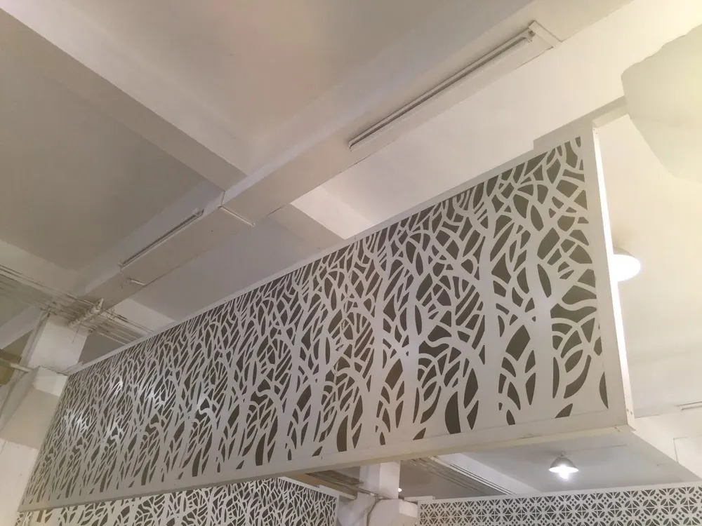 decorative galvanized stainless steel aluminum perforated metal sheet — Foshan Qi Aluminum Decorative Materials Co., Ltd