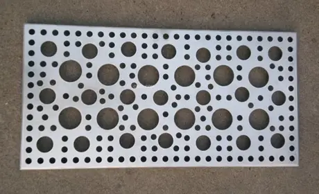 Construction Projects Industrial Shed Designs Aluminum Perforated Decorative Panels