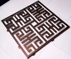 Metal Exterior Facade Cladding Laser Cut Decorative Panels For Buildings