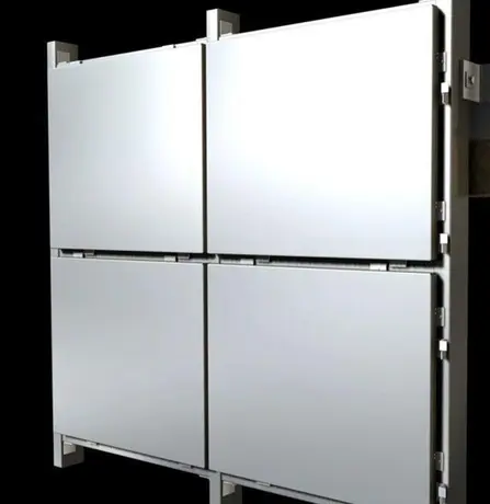 Exterior Wall Panels Metal Facade Cladding with Laser Cut Screen