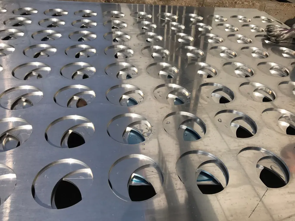 Hot Sale Aluminum Laser Cutting Curtain Wall Perforated Panel in China — Foshan Qi Aluminum Decorative Materials Co., Ltd