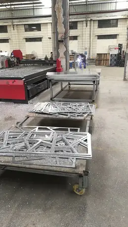 Aluminum perforated punching facade Metal Panel Cnc Carving Aluminum sheet view 4