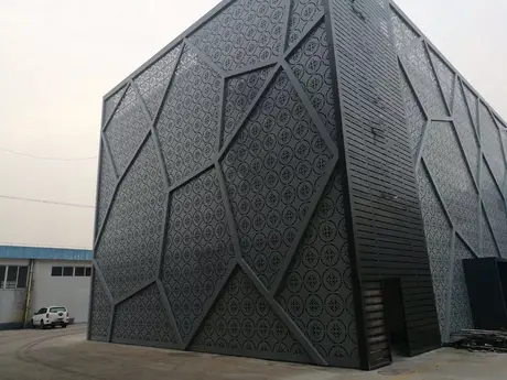 AA1050 /1100/3003Material Aluminum Metal Decorative Panels SDF Powder Coated