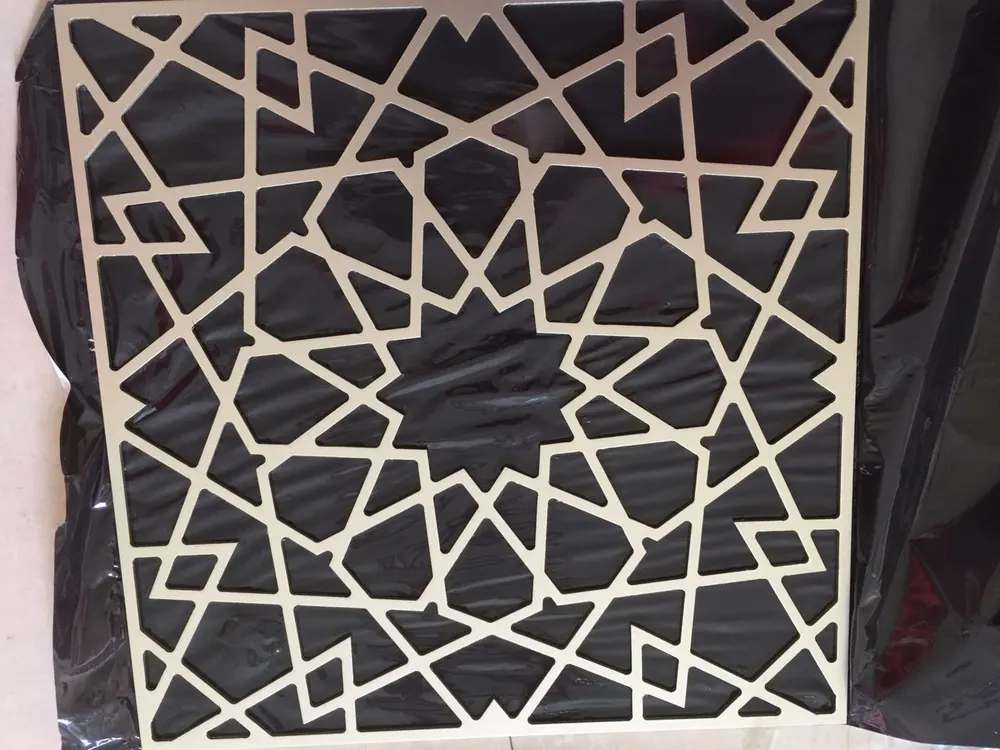 Aluminum JOTUN Powder Coating Perforated sheets — Foshan Qi Aluminum Decorative Materials Co., Ltd