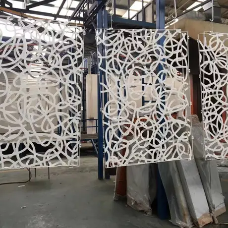 Cladding Cost Aluminium Facade Panel Aluminum Screen Mashrabiya Panel Perforated Panel and Hooks