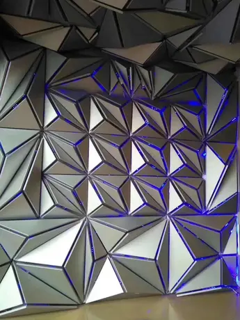 Facade Wall Decoration Plate Color Design Fireproof Waterproof Cladding Construction Material