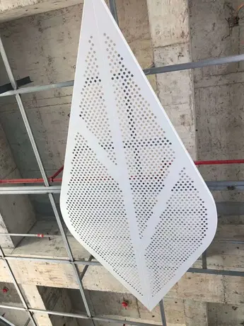 7mm Aluminum Punching Panel/Sheet With SDF Surface Treatment