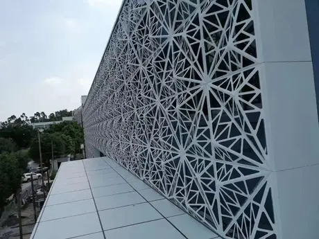 2020 Aluminum CNC Cutting Arabic Mashrabiya Panel For Architecture Building