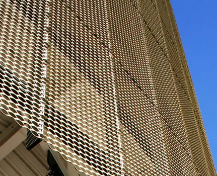 Aluminum Galvanized Perforated Metal Mesh Sheet for Exterior Building Decorative