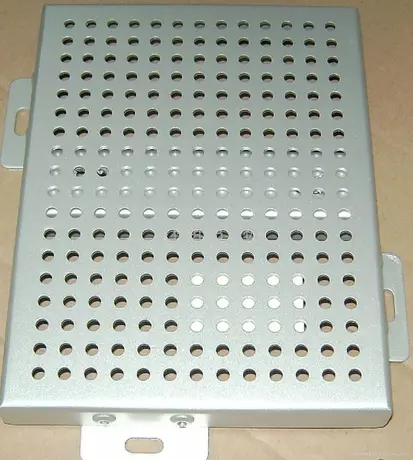 AA1100 Aluminum Perforated Corrugated Metal Panels