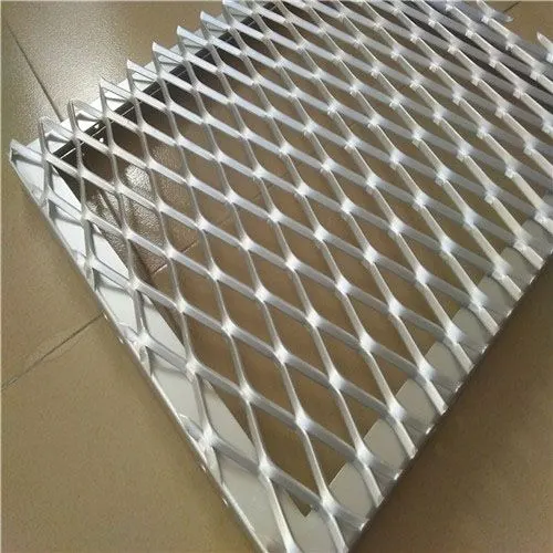 AA6063 Material Aluminum Polyester Powder Coating Decorative Mesh Screen &mdash; Foshan Qi Aluminum Decorative Materials Co., Ltd