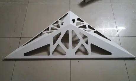 AA1050 CNC cutting perforated decorative panels