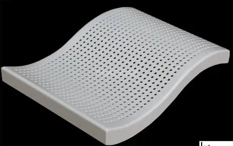SDF Powder Coating Aluminum polyester powder coating sheet Metal Perforated Decorative Sheet