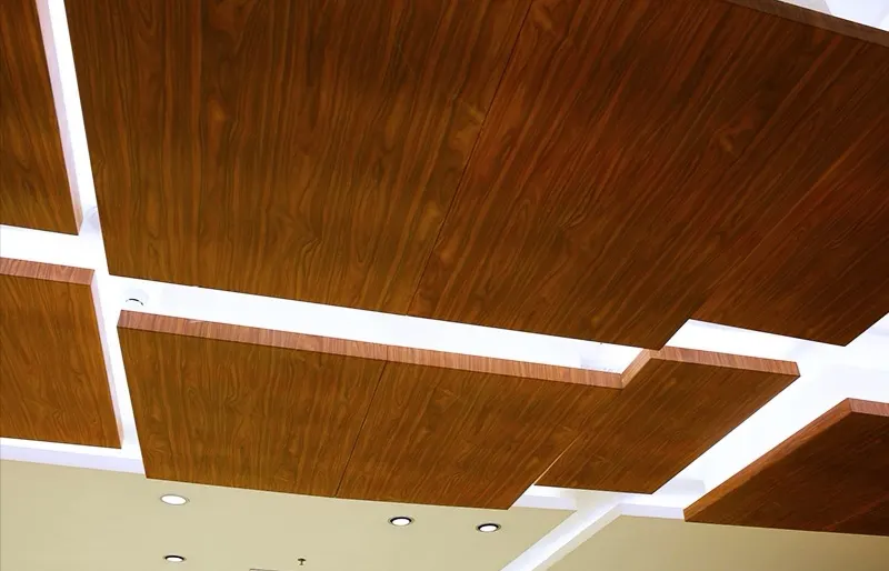 Custom size compact laminate fireproof wall cladding — Foshan Qi Aluminum Decorative Materials Co., Ltd
