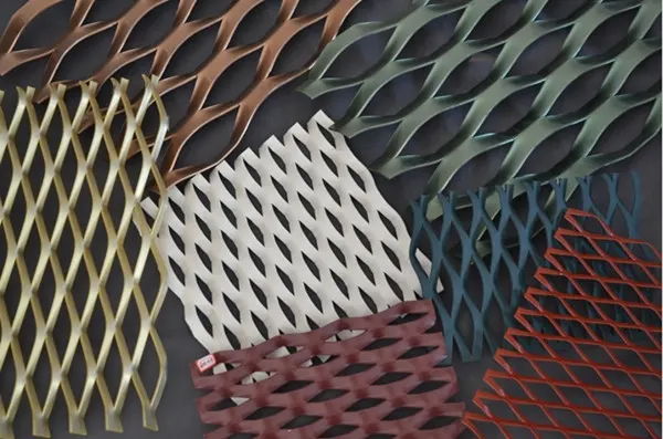 Aluminum Metal Mesh Sheets For Wall Decorative — Foshan Qi Aluminum Decorative Materials Co., Ltd